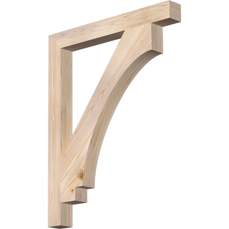Ekena Millwork Imperial Block Smooth Bracket, Douglas Fir, 3 1/2"W x 32"D x 40"H BKT04X32X40IMP05SDF
